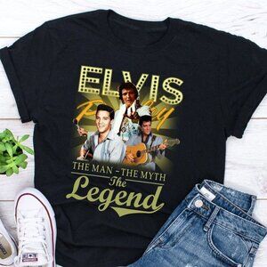 Elvis Presley The Man The Myth The Legend Vintage T-Shirt 81